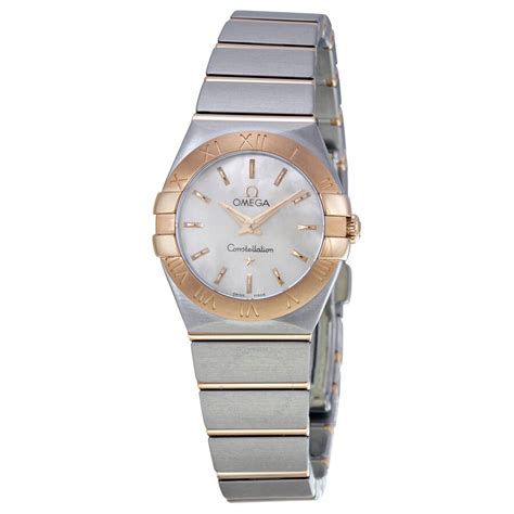 omega ladies watches rose gold|omega rose gold women's watch.